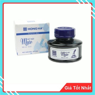 Mực Bút Máy Hồng Hà  Viết Khô Nhanh Không Cặn  Không Nhòe Phù Hợp Với Các Loại Bút Máy