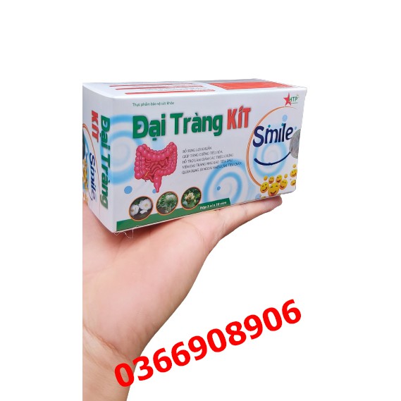 [Hàng chính hãng] Đại tràng kít smile. Hỗ trợ làm giảm các triệu chứng viêm đại tràng: Đau quặn bụng, đi ngoài tiêu chảy