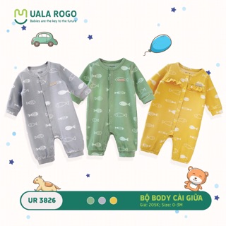 [RẺ VÔ ĐỊCH _ SIÊU SALE CHÍNH HÃNG] Bộ body nỉ cá uala rogo
