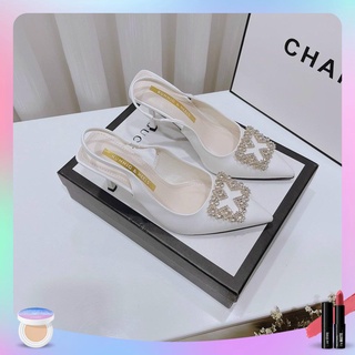 SANDAL CAO GÓT CHUN SAU ĐÁ X 7P