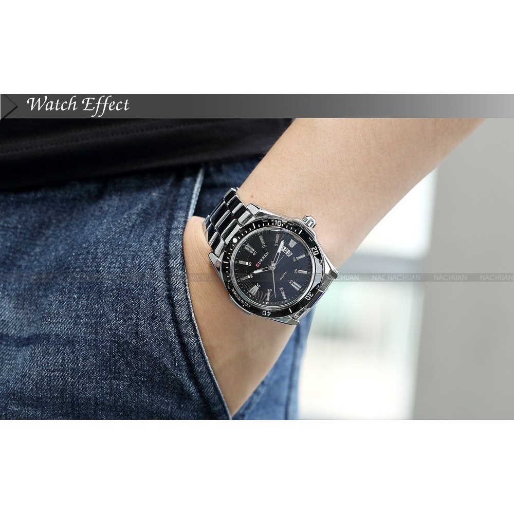 Đồng hồ Quartz CURREN 8110 chất liệu thép không gỉ chống thấm nước thời trang sang trọng Cho Nam | BigBuy360 - bigbuy360.vn