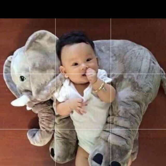 Voi ôm nhồi bông cho bé