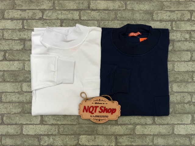 Áo Thun Nam Cổ 3 Phân Giữ Nhiệt