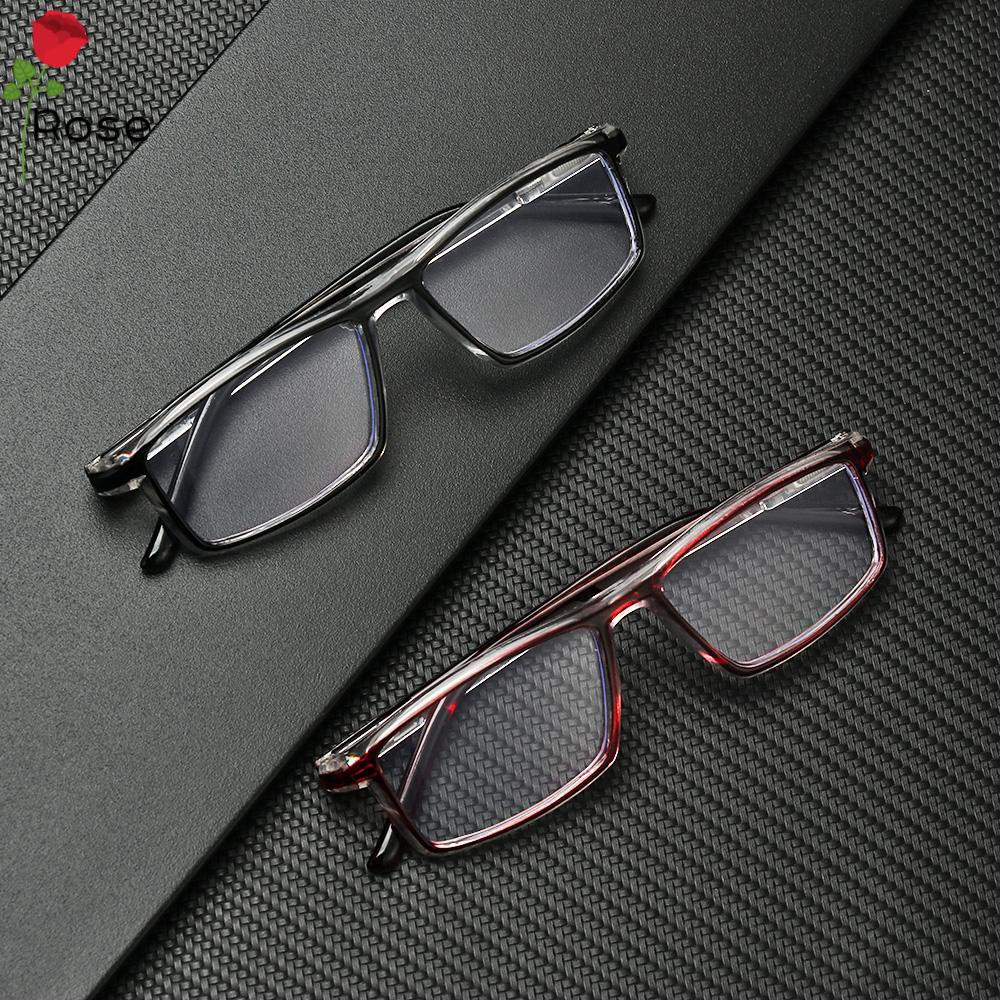 Kính đọc sách gọng nhựa PC chống ánh sáng xanh siêu nhẹ nhiều màu sắc lựa chọn