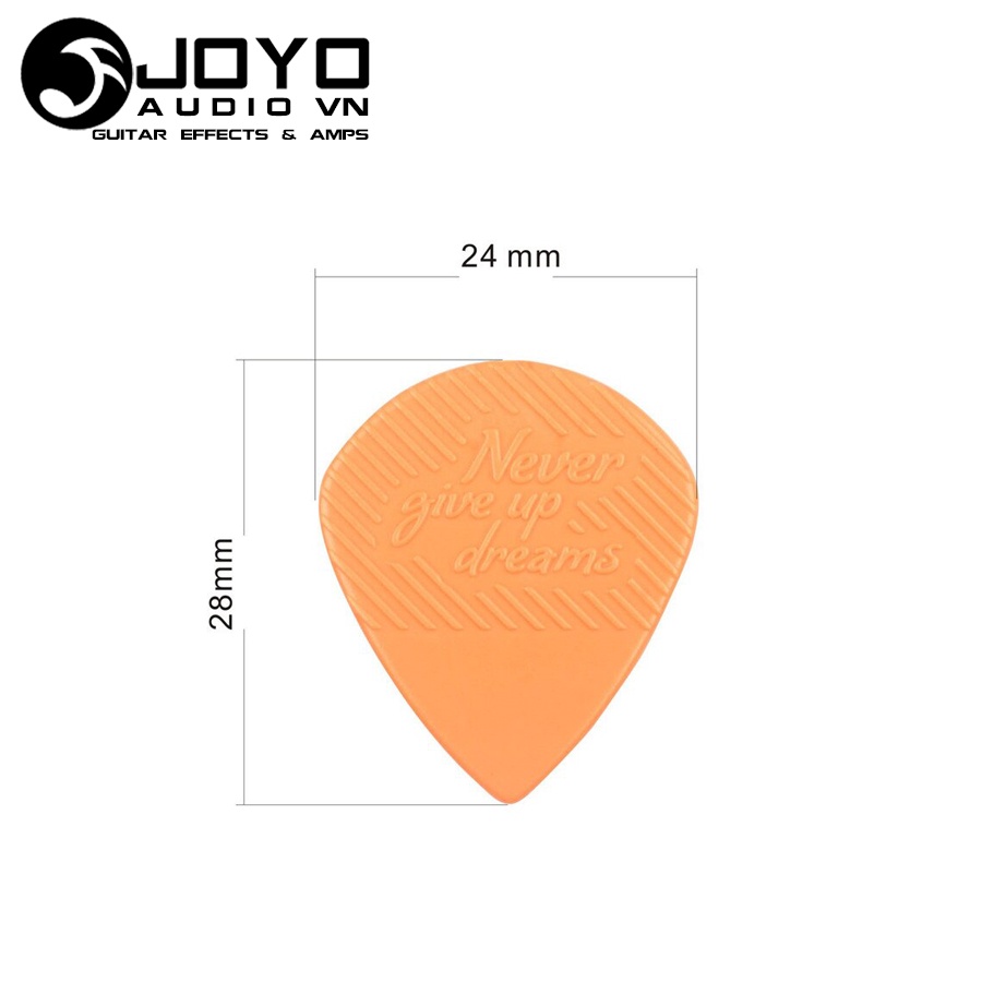 [Chính Hãng] Pick Gảy Guitar JOYO hộp 10 chiếc - 1,4mm và 0,81mm Phiên bản giới hạn