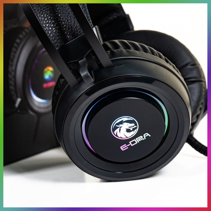 Tai nghe chuyên game USB E-Dra EH410 Pro LED RGB có mic linh hoạt