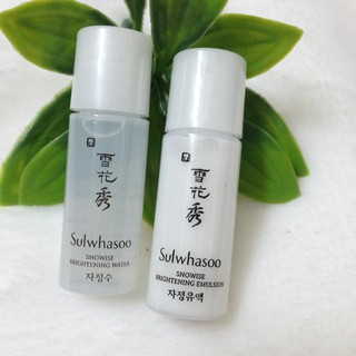 Combo 10 Cặp nước hoa hồng, sữa dưỡng trắng da sulwhasoo