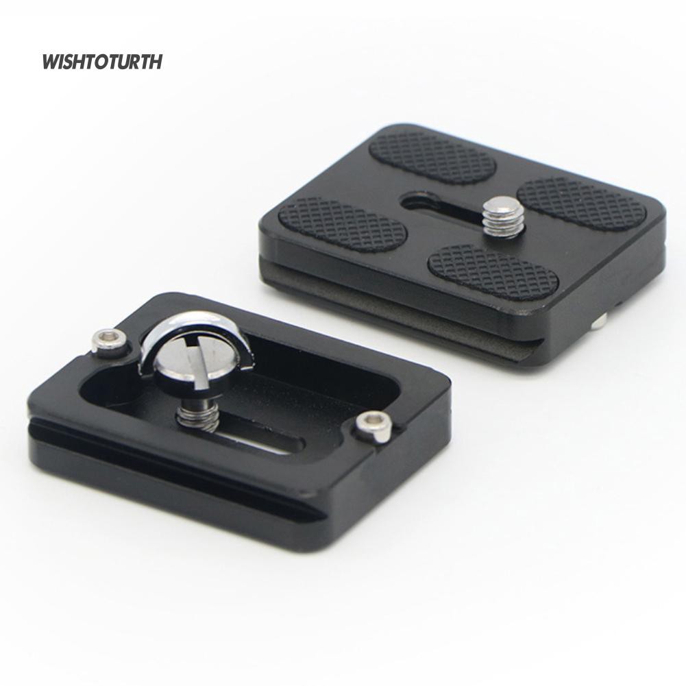 ☼WT Universal Nhôm PU-50 Tấm tháo nhanh Benro Mefoto Tripod Ballhead