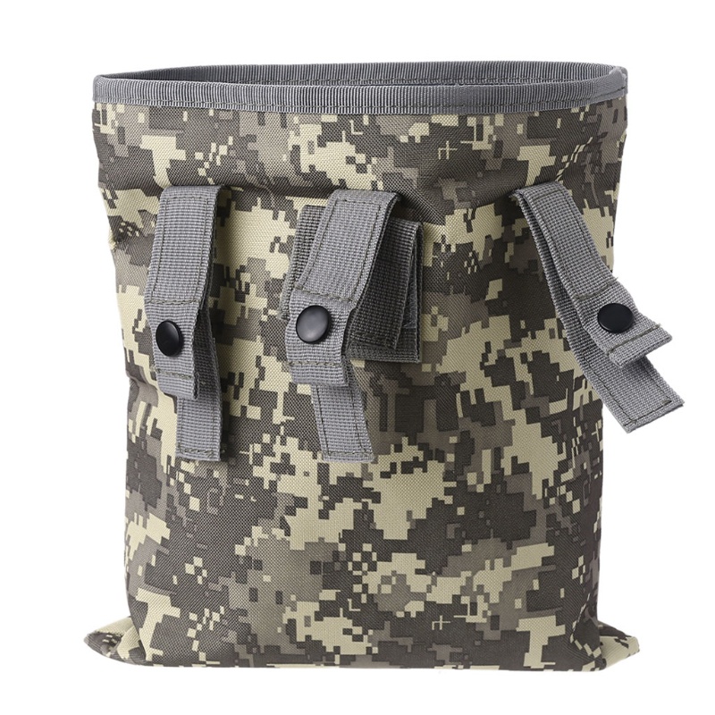 Kiss Túi Dây Rút Đeo Hông Họa Tiết Rằn Ri Đựng Đồ Dùng Đi Săn Kho Báu Kim Loại