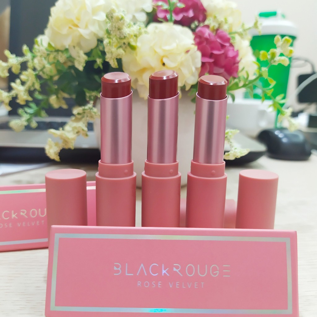 Son Black Rouge Rose Velvet Lipstick