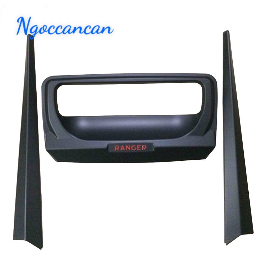 Bộ 5 Chi Tiết Ốp Hõm, Tay Cửa Cốp Ford Ranger 2015-2021