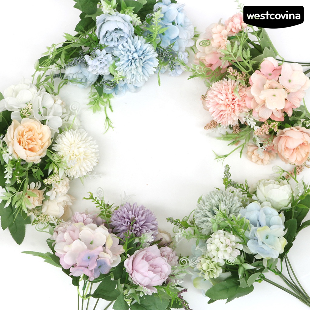 [Hot]⚘Nhánh Hoa Mẫu Đơn Nhân Tạo Không Phai Màu Phong Cách Cổ Điển Dùng Làm Đạo Cụ Chụp Ảnh