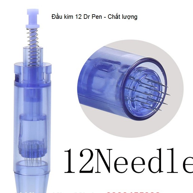 combo 10 Đầu Máy phi Kim 12 - 36 / nano Xanh Cho Máy DR PEN A1-A6 ( hàng chuẩn)