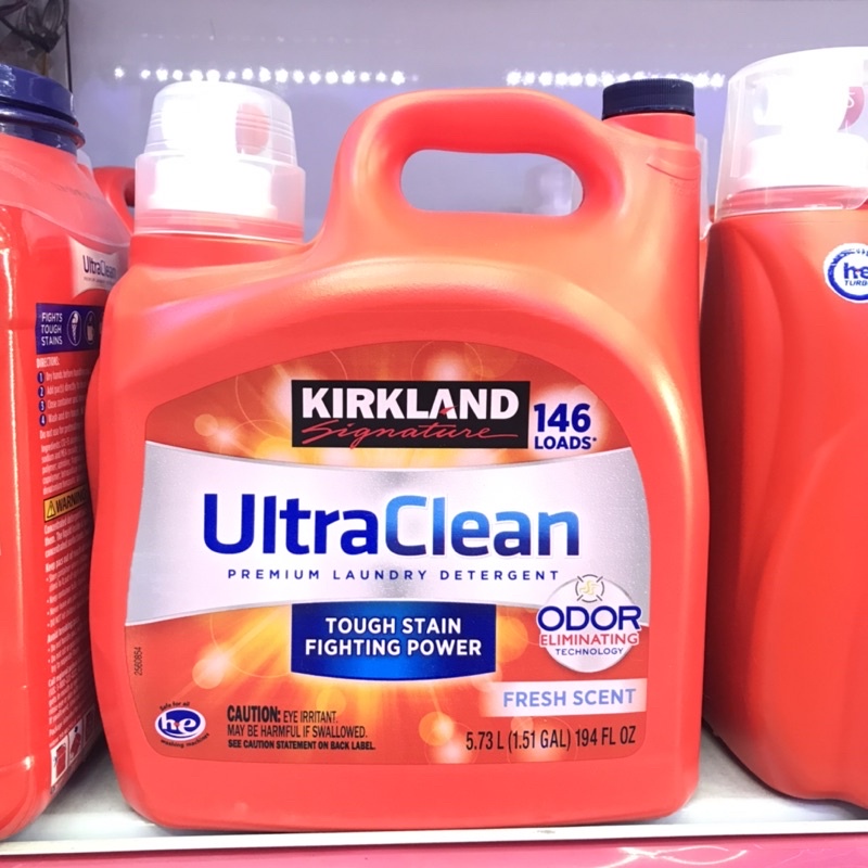 Nước giặt Kirkland Ultra Clean 5.73L hàng Mỹ