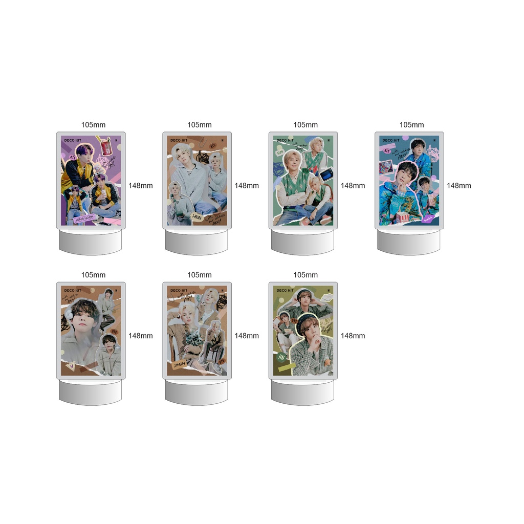 Đèn bàn BTS Decor Kit