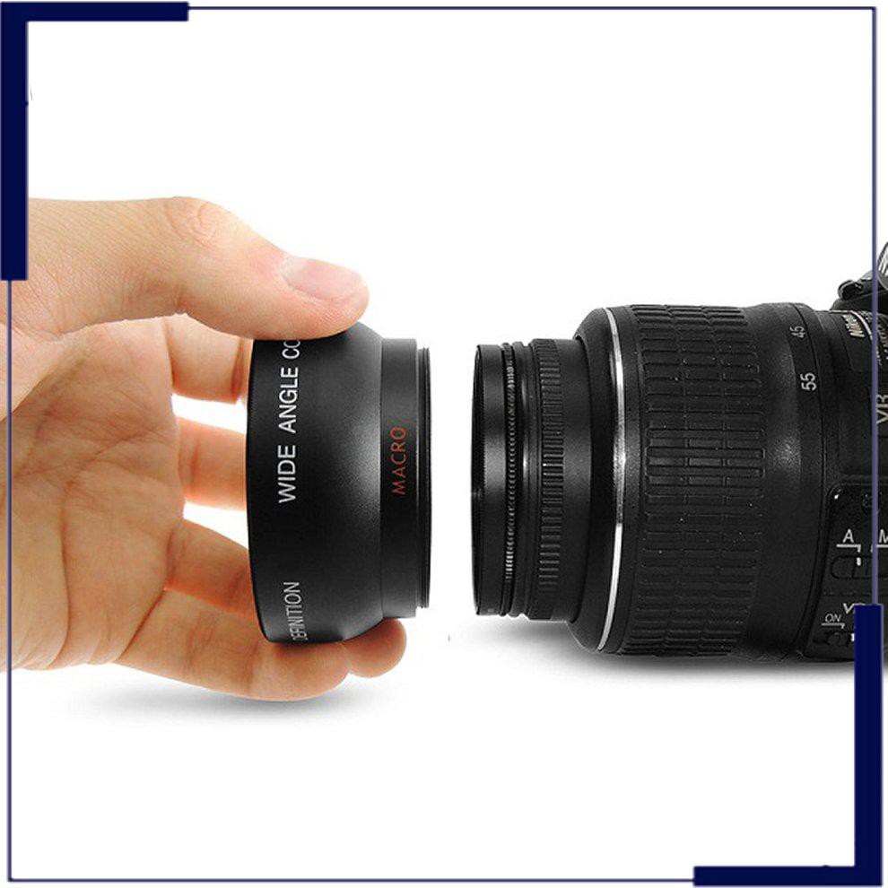 Thấu Kính Macro Góc Rộng 52mm 0.45 X Cho Nikon D3200 D3100 D5200 D5100