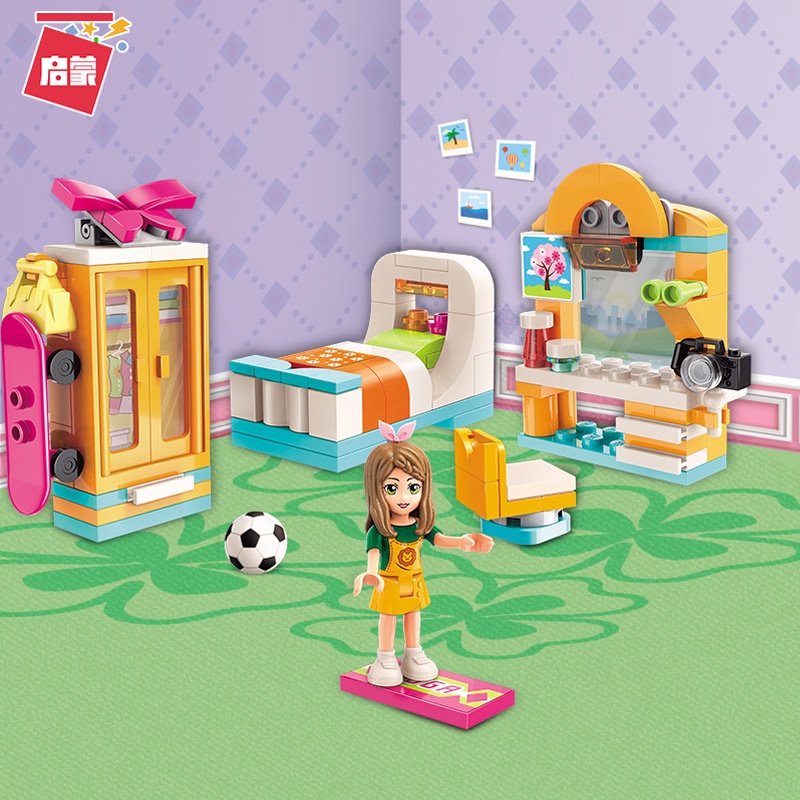 Bộ Đồ Chơi Lắp Ráp ed Friends Cho Bé Gái