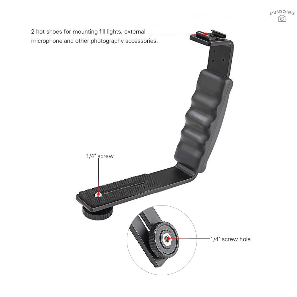 Dụng cụ mở rộng tay cầm hình chữ L dành cho DJI OSMO Mobile 2 Zhiyun Smooth 4 Gimba