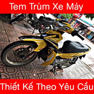 Tem Trùm Sirius Vàng Đen Brembo
