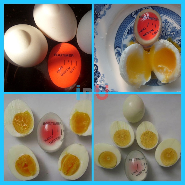 HCM - Trứng hỗ trợ canh thời gian luộc trứng, dễ dàng quan sát mức độ chín của trứng