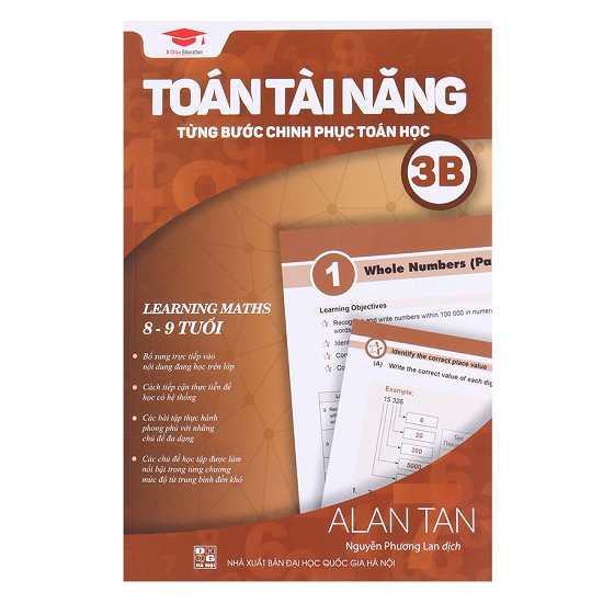 Sách - Toán Tài Năng 3 (trọn bộ 2 cuốn 3A &amp; 3B)