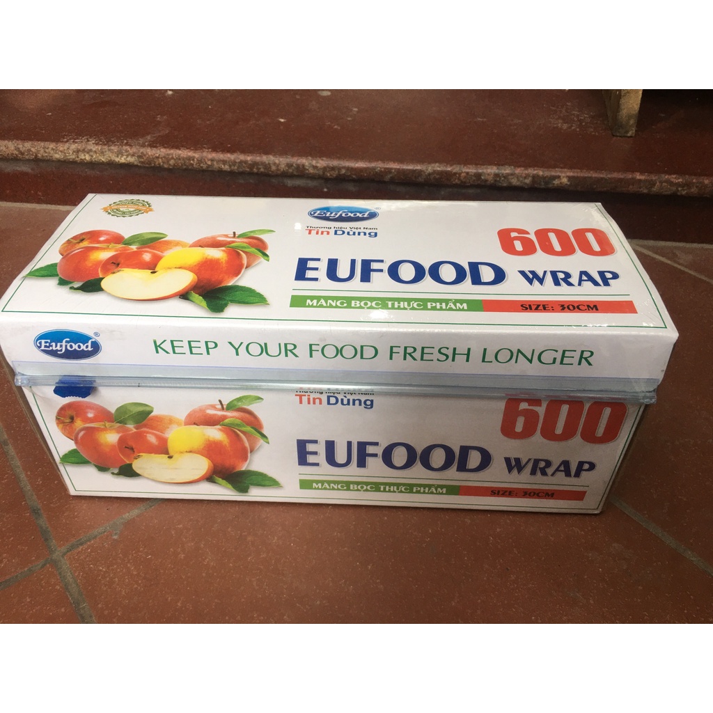 Màng Bọc Thực Phẩm EUFOOD Wrap 600 - Size 30cm x 500m
