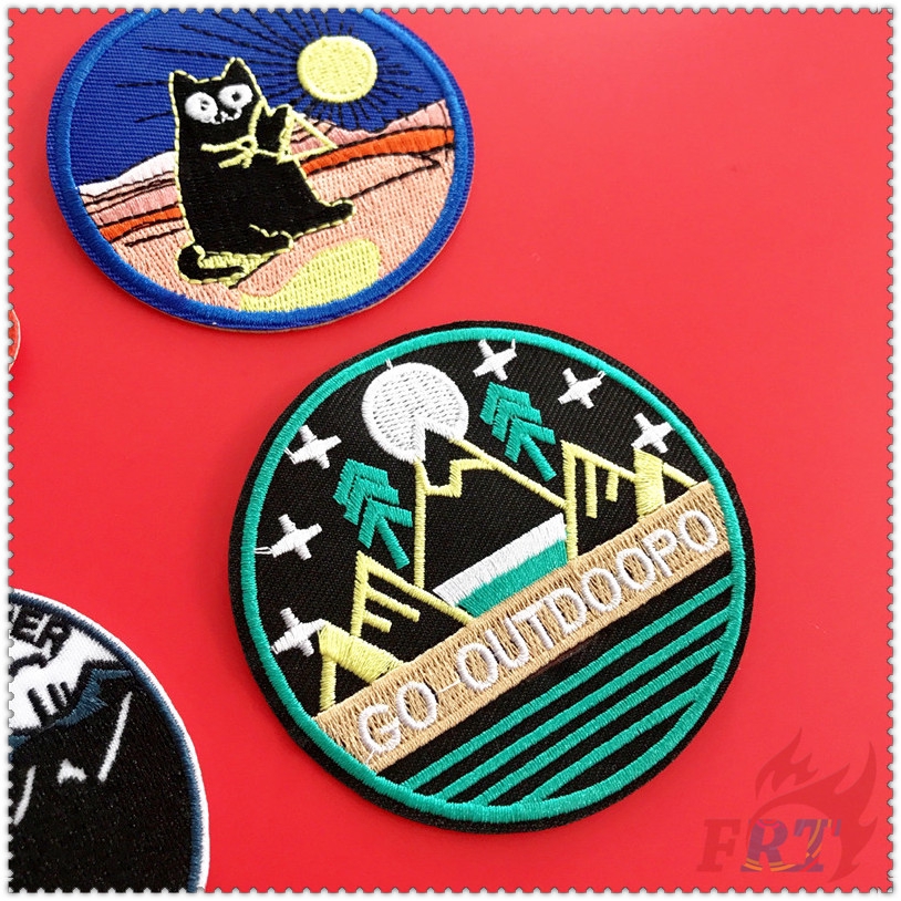 ✿ Sticker Ủi Thêu Hoạ Tiết Adventure Series 04 - Get Lost ✿ 1 Sticker Ủi Thêu Hình Huy Hiệu