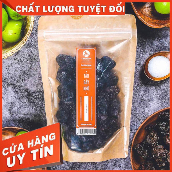 L'angfarm | Táo sấy khô bịch 300g Được chế biến từ trái cây tươi ngon. An toàn vệ sinh.