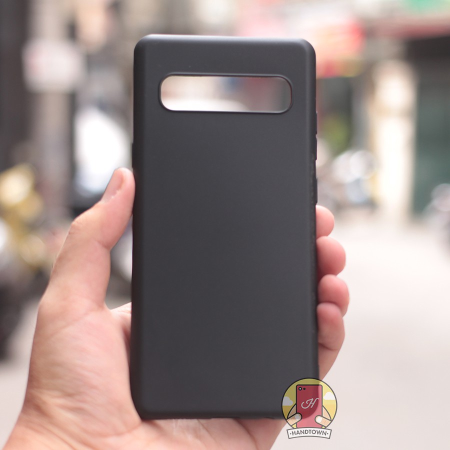Ốp lưng Samsung S10 5G silicone cao cấp dẻo nhám chống trầy