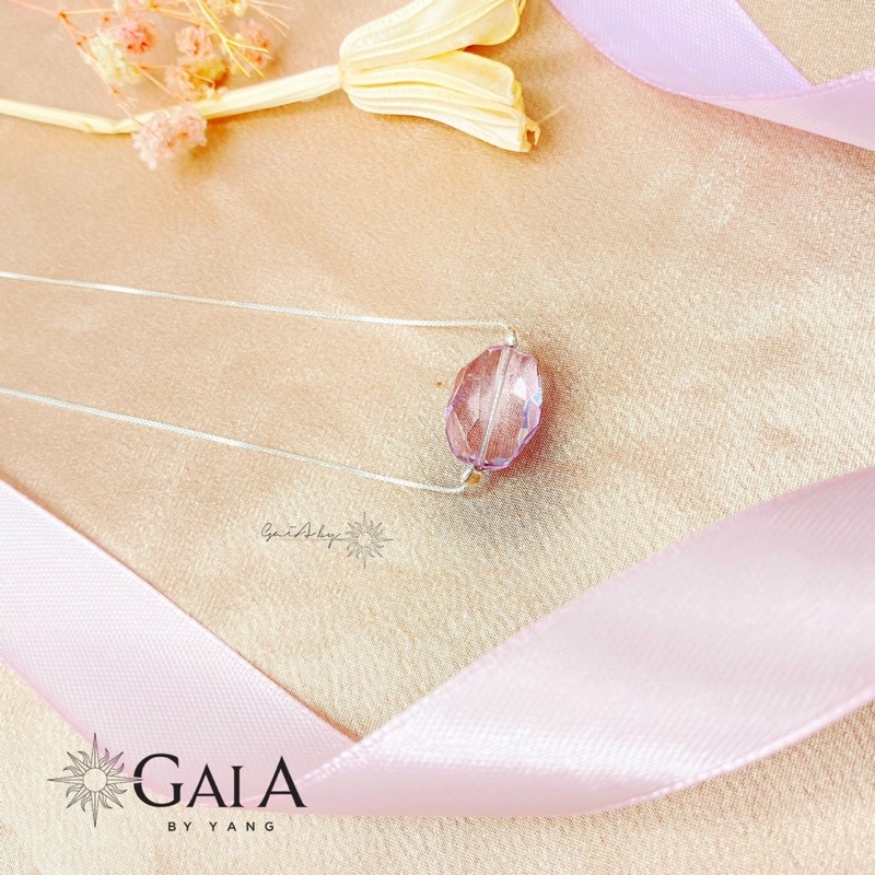 Dây chuyền thạch anh tím - Gaia By Yang
