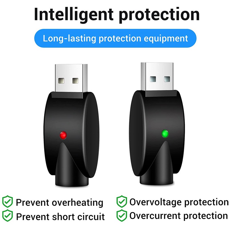 Bộ Sạc usb 2 Cổng Có Đèn led Chuyên Dụng Bảo Vệ Toàn Diện