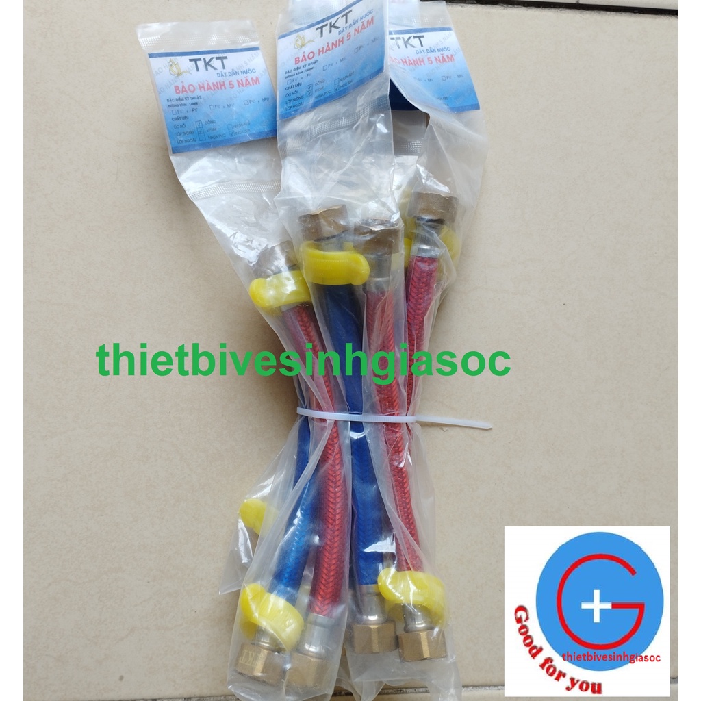 Dây cấp nước nóng lạnh cao cấp 20 cm 30 cm| dây cấp nước 20 cm 30 cm 40 cm 60 cm