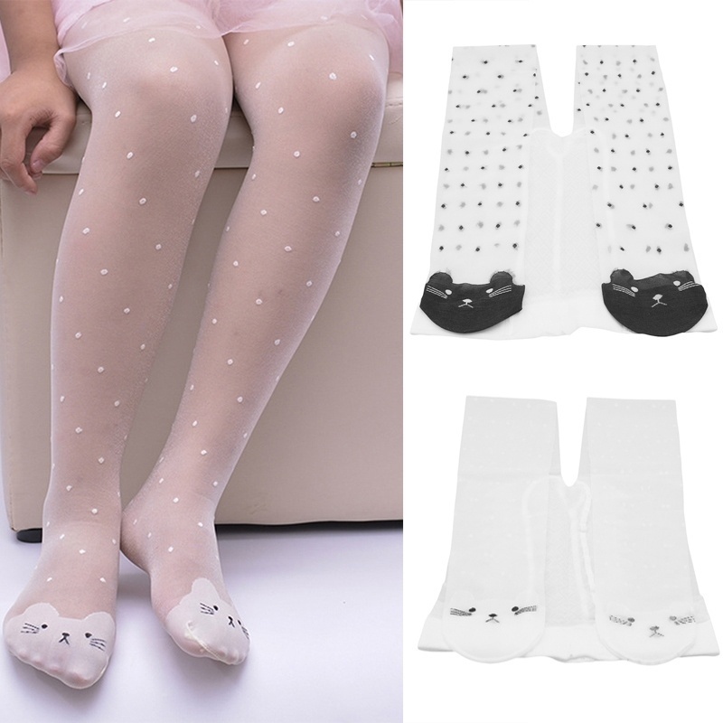 Quần tất legging siêu mỏng thiết kế xinh xắn cho bé gái | BigBuy360 - bigbuy360.vn