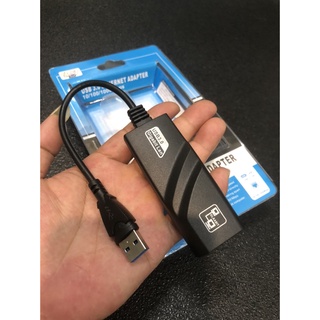 Cáp Chuyển Đổi USB 3.0 To Lan - USB Sang Lan/Cáp Chuyển Đổi USB 3.0 To Lan 10-100-1000 Mbps Gigabit