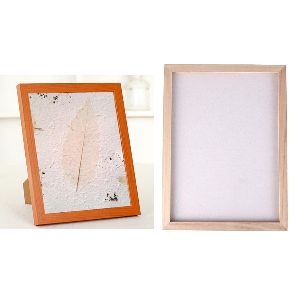 Khung Giấy Thủ Công DIY Bằng Gỗ Kích Thước 15x18CM