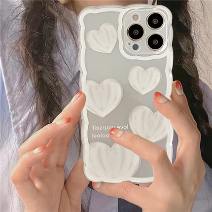 Ốp Điện Thoại TPU Mềm Trong Suốt Mịn Chống Sốc In Họa Tiết Chữ Retro Cho for  IPhone 14 pro max  13 12 11 Pro Max X XR 8 7 Plus