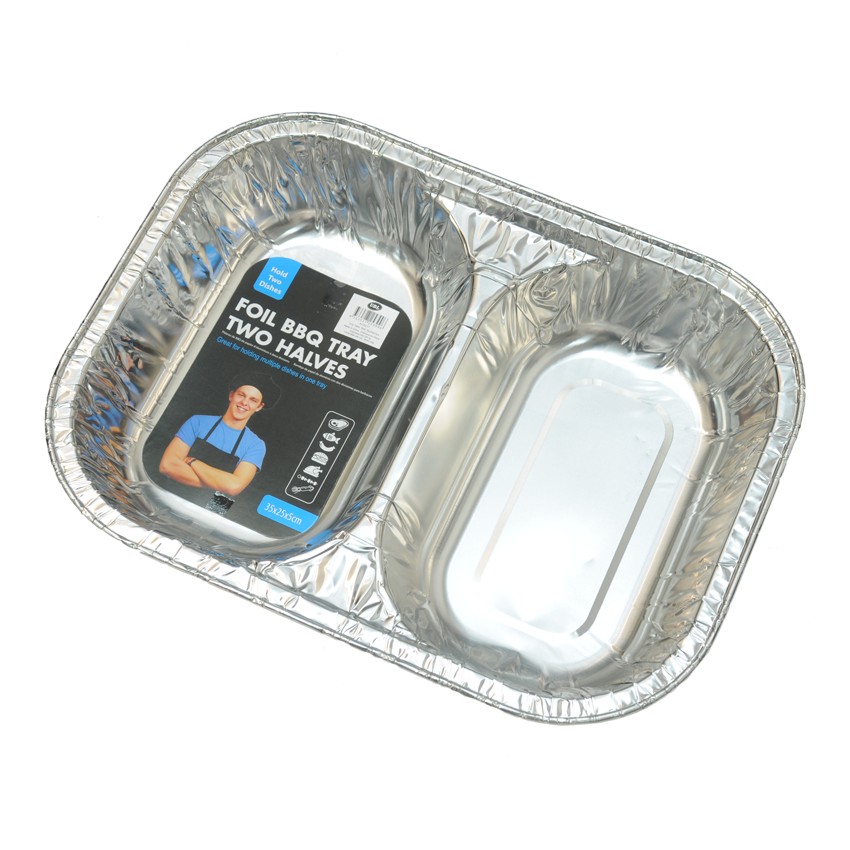 Khay Bạc Đựng Thực Phẩm 2 Ngăn Uncle Bills KC0211