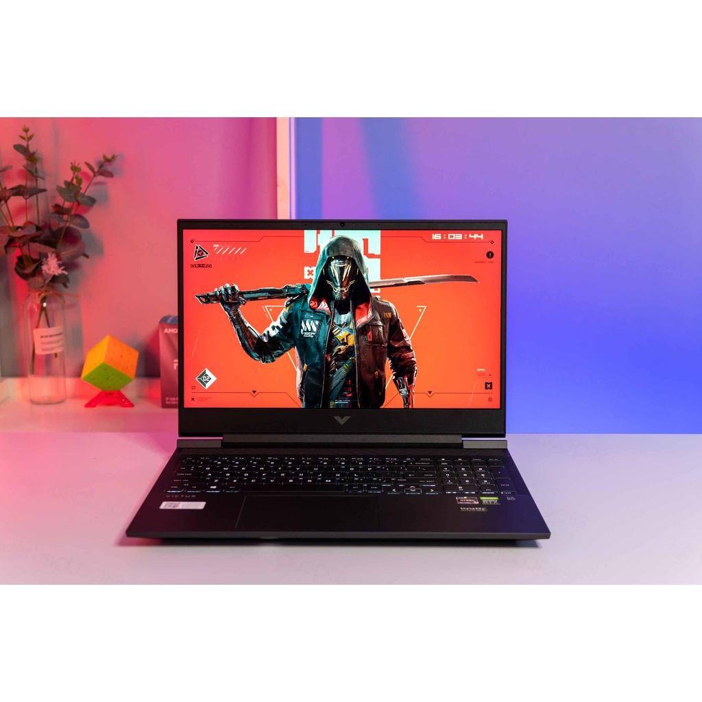 [Mới 100% Full box] Laptop HP VICTUS 16 2021 E0175ax 4R0U8PA - AMD Ryzen 5 5600H | RTX 3050Ti | 16 Inch 144Hz | BH 12th