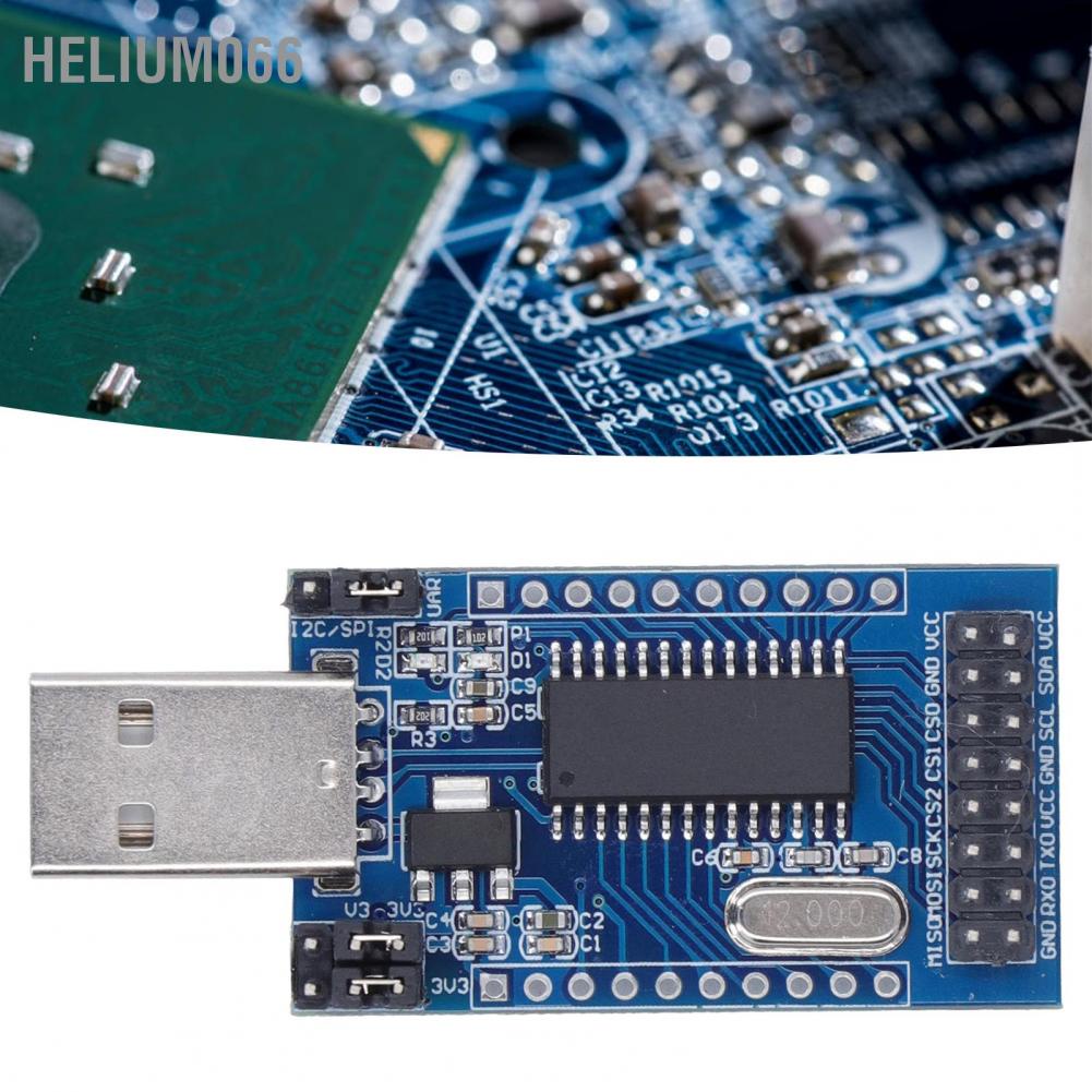 Hàng giao ngay Cổng USB Mô-đun chuyển đổi Nối tiếp Song song với UART IIC SPI TTL ISP EPP MEM Linh kiện CH341A