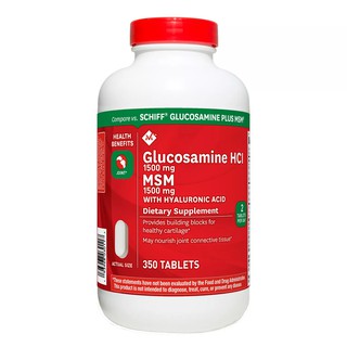 Glucosamine HCL 1500mg – Hãng Member’s Mark của Mỹ 350 viên