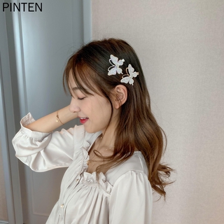 Kẹp Tóc Hình Bướm Đính Đá Dễ Thương Cho Nữ