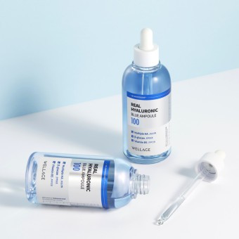 Tinh chất WELLAGE Real Hyaluronic Blue Ampoule 100 100ml
