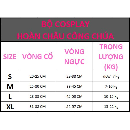 Bộ quần áo đáng yêu cosplay hoàn châu công chúa cho chó - mèo - thú cưng