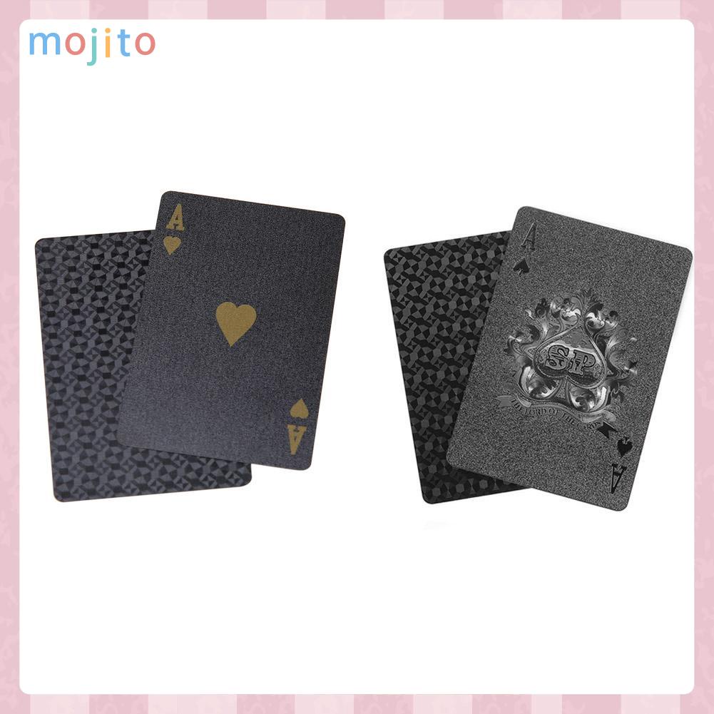 Bộ bài tây ma thuật MOJITO bằng nhựa PVC chống nước sáng tạo