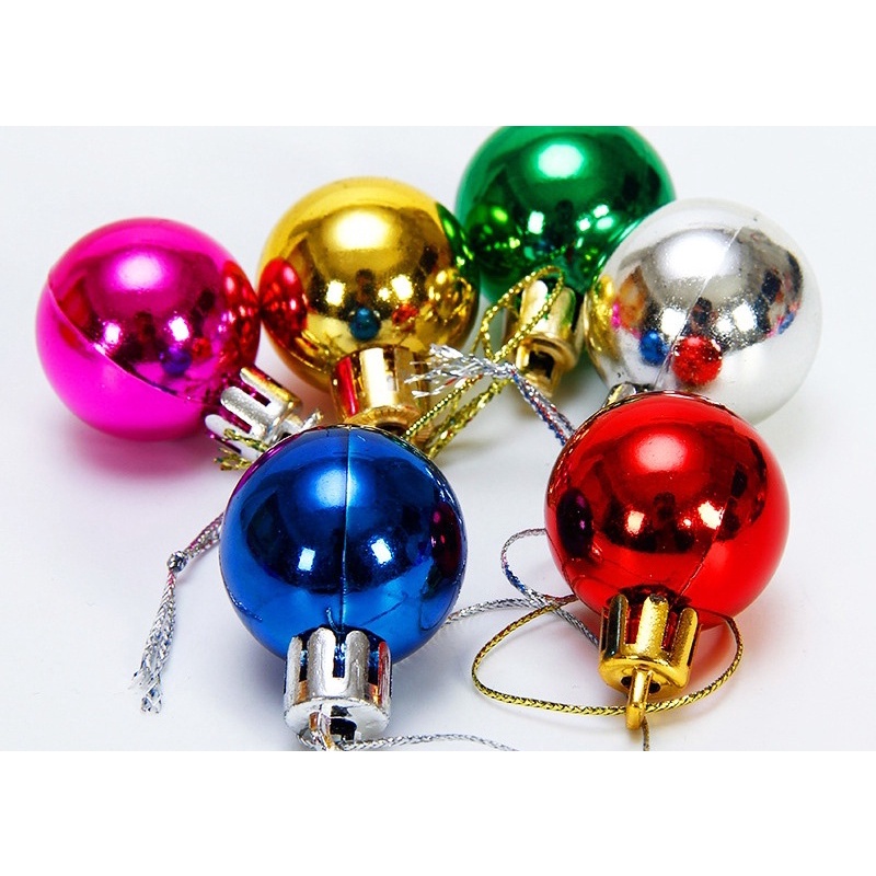 Quả Châu 3cm Trang Trí Cây Thông Noel