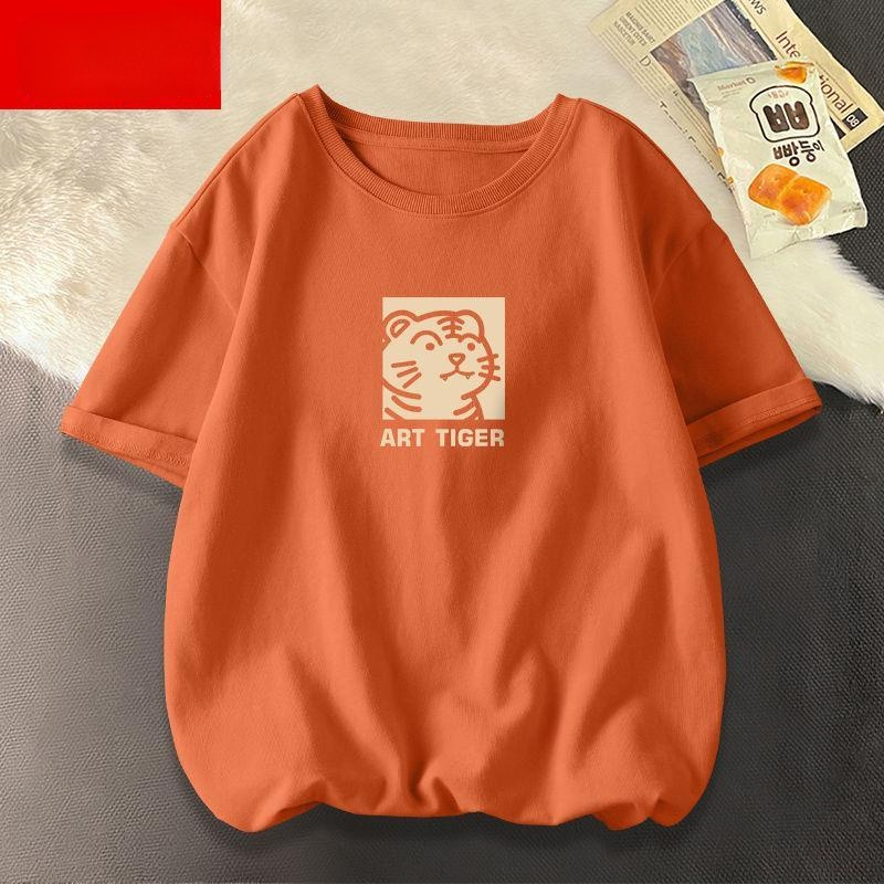 Áo Thun Cotton Tay Ngắn Dáng Rộng In Hình Tranh Sơn Dầu Thời Trang Cho Nam