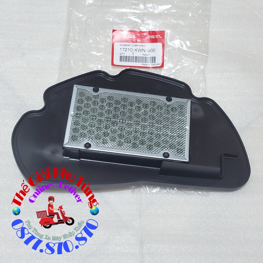 Lọc gió PCX Thái 2010-2013 zin Honda Thái Lan - 17210-KWN-900