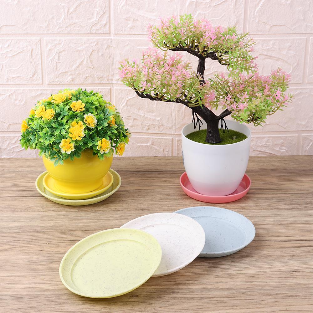 Set 2 Khay Nhựa Dày Dặn Đựng Đĩa / Hoa Chịu Được Sức Nặng
