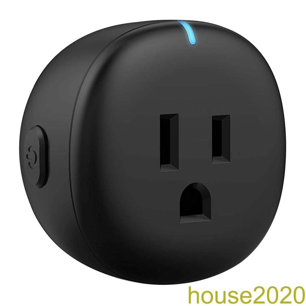 Smart Socket WiFi Wireless Voice Timer Remote Control USB Power Outlet Mini Plastic Socket US Plug