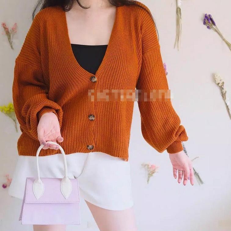 Áo Khoác Cardigan Dệt Kim R.4.n.0.9fx Shop Vina Cardi Fista Rajut Premium Hq | Lg. Promos